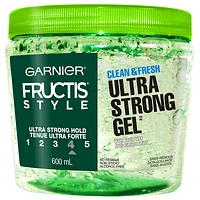 Garnier Fructis Style Clean & Fresh Gel - Ultra Strong - 600ml