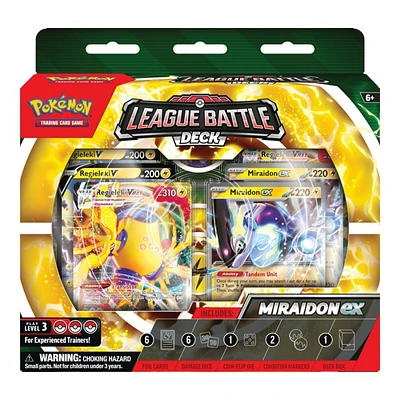 Pokemon TCG League Battle Deck With Miraidon Ex