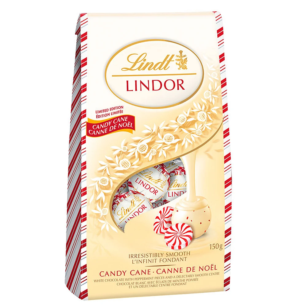 Lindt Lindor Chocolate - Candy Cane - 150g