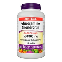 Webber Naturals Double Strength Glucosamine Chondroitin Caplets - 500/400mg - 140's