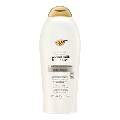 OGX Nourishing + Coconut Milk Conditioner - 750ml