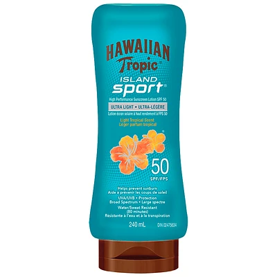 Hawaiian Tropic Island Sport Sunscreen Lotion - SPF 50 - 240ml