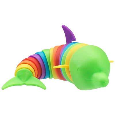 Fidget Slugs Rainbow Dolphins - Multicolour