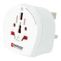 SKROSS World to UK Travel Adapter - White - SK-1500225-E