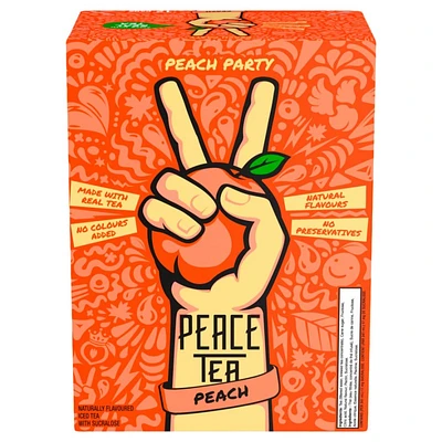Peace Tea Peach Party - Aluminium - 12X341ml