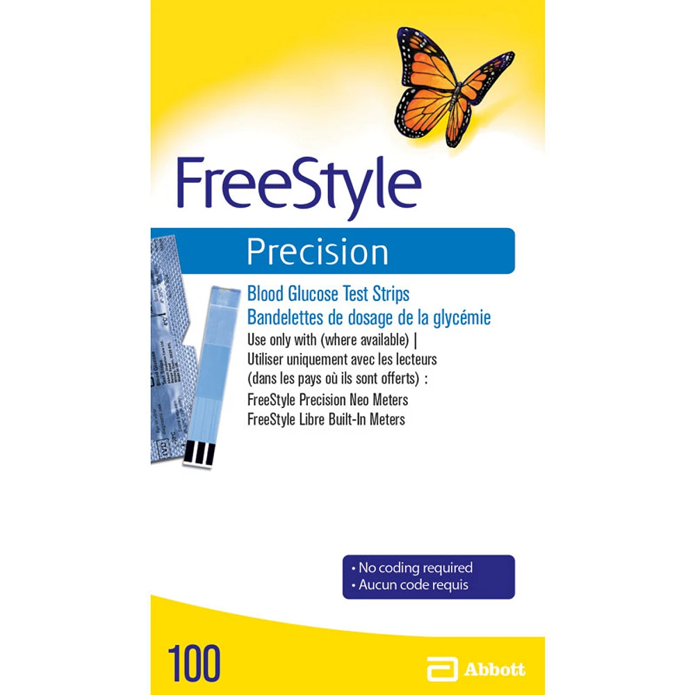 FreeStyle Precision Xtra Strips - 100s