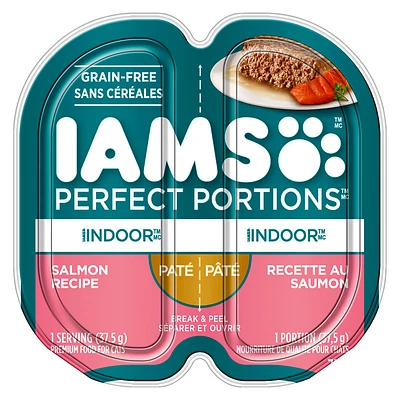 IAMS Perfect Portions Indoor Cat - Salmon - 75g