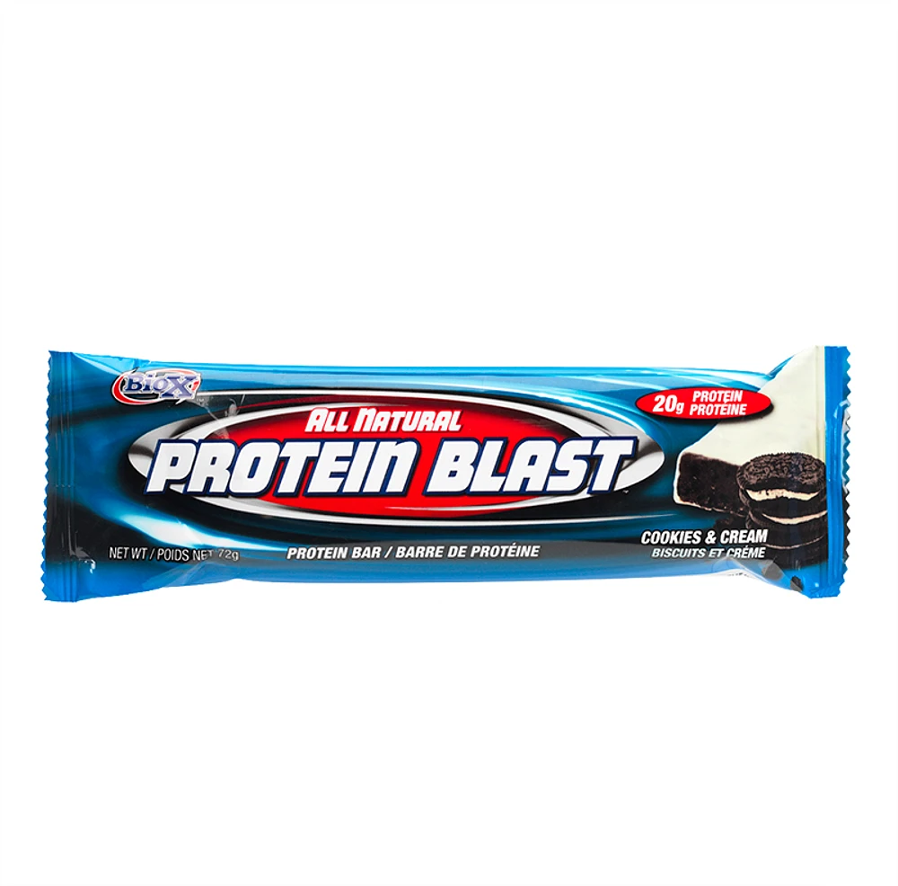 BioX Protein Blast Bar - Cookies & Cream - 72g