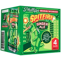 Phillips Spitfire Ginger Ale - 4x355ml