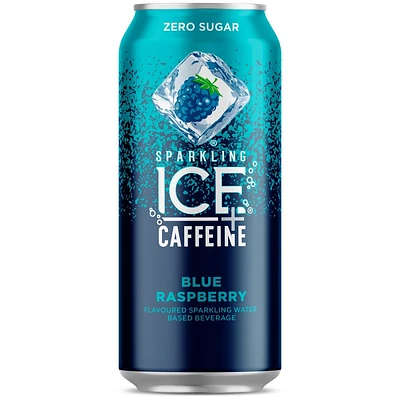 Sparkling Ice Blue Raspberry with Caffeine - 473ml