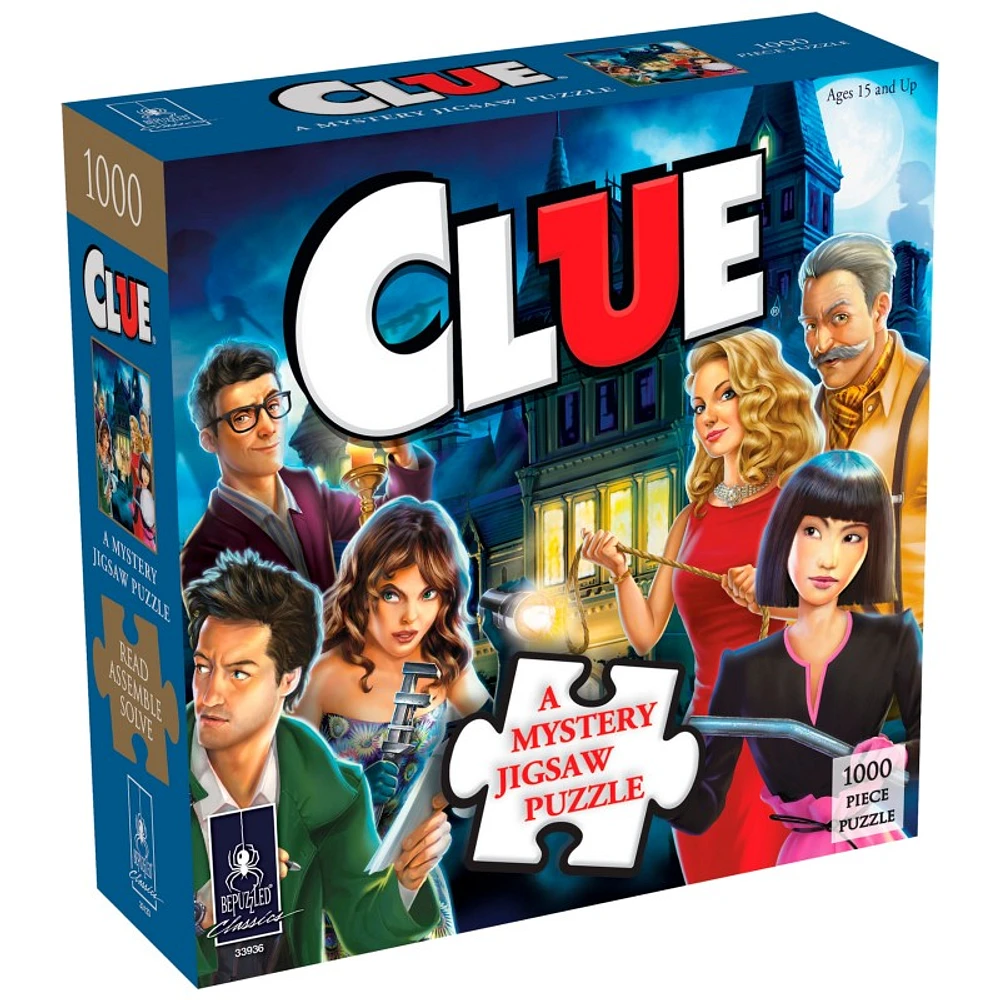 Clue A Mystery Jigsaw Puzzle - 1000pce