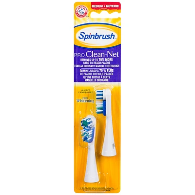 Arm & Hammer Spinbrush Pro Clean Replacement Heads - Medium - 2s