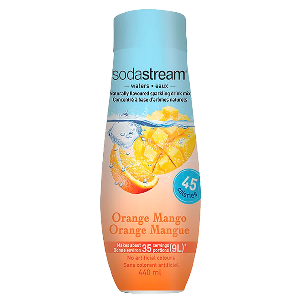 SodaStream Waters Caffeine Free - Orange Mango - 440 ml