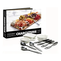 Natural Living Charcuterie Tool Set - 10 piece