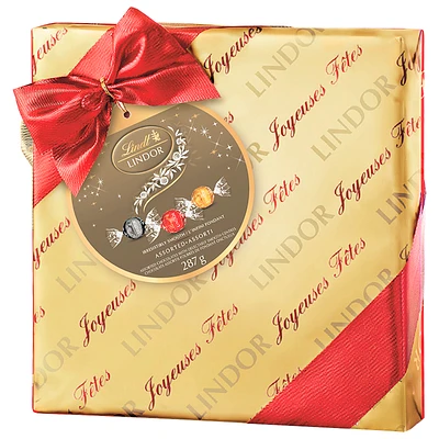 Lindor Christmas Gift Box - Assorted Chocolate - 287g