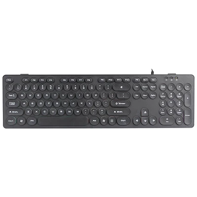 Trusted by London Drugs Wired Keyboard - Black - KQ1