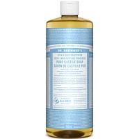 Dr. Bronner's 18-IN-1 Pure-Castile Liquid Soap - Baby Unscented