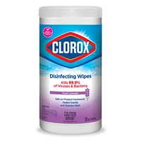 Clorox Disinfecting Cleaning Wipes - Fresh Lavender - 75s