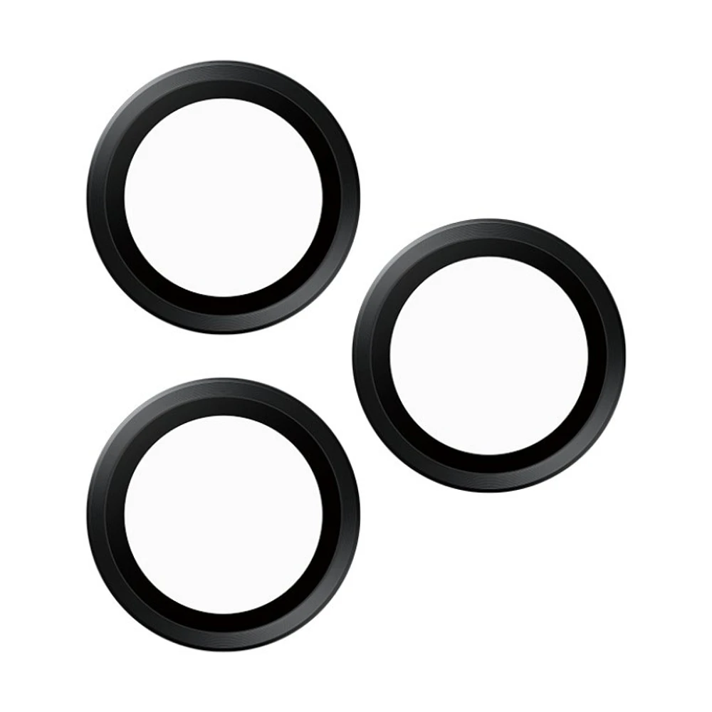 PanzerGlass Hoops Lens Protector for Apple iPhone 16 Pro and 16 Pro Max - Black