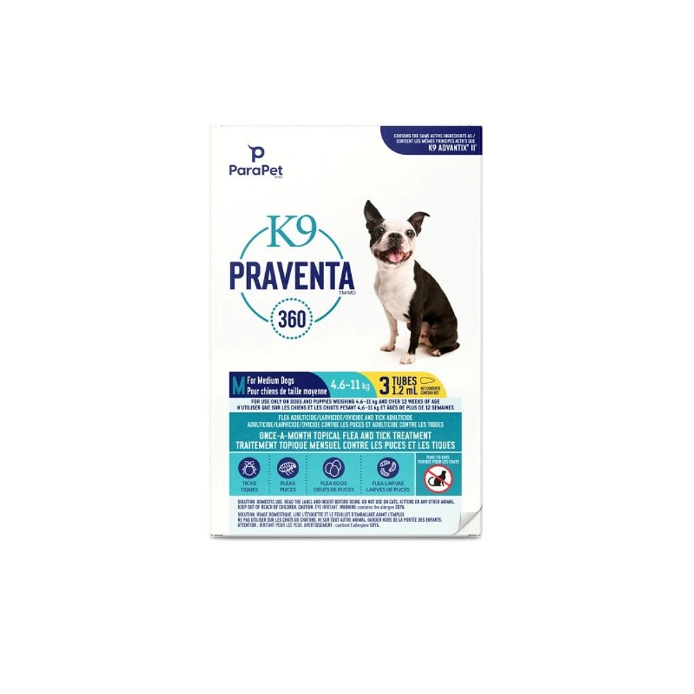 Parapet K9 Praventa 360 for Dogs