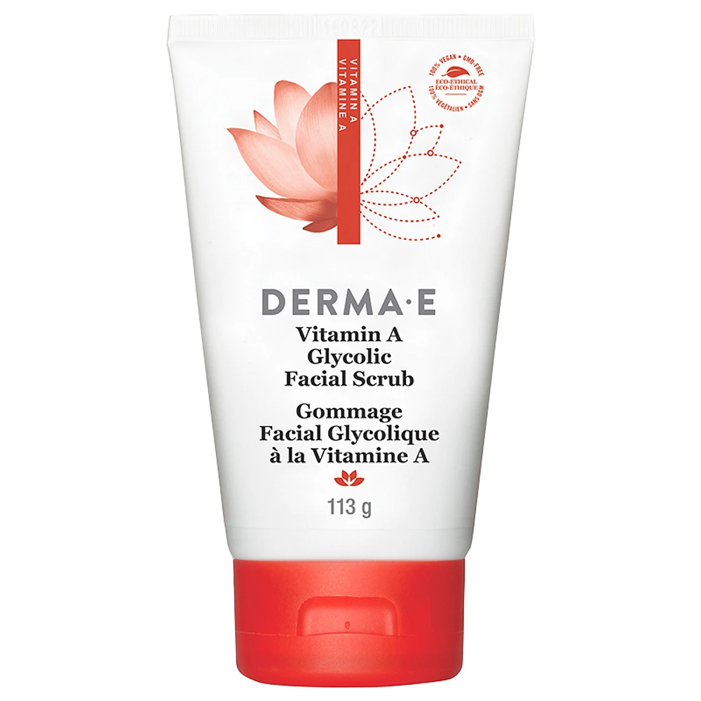 Derma E Anti-Wrinkle Vitamin A & Glycolic Acid Scrub - 113g