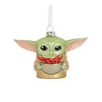 Hallmark Ornaments Star Wars: The Mandalorian Christmas Tree Ornament - Grogu Holding Cup