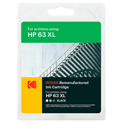 Kodak Remanufactured HP63XL Ink Cartridge - Colour - 185H006330