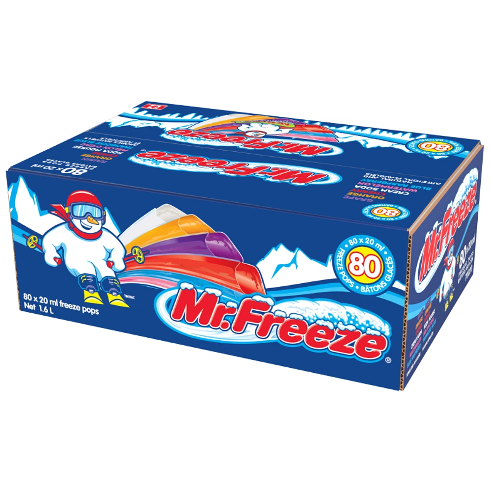 Mr. Freeze Pops - 80x20ml