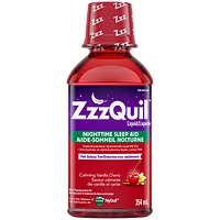 ZzzQuil Nighttime Sleep Aid - Calming Vanilla Cherry - 354ml