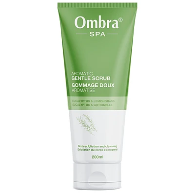 Ombra Spa Aromatic Gentle Scrub - Eucalyptus & Lemon Grass - 200ml