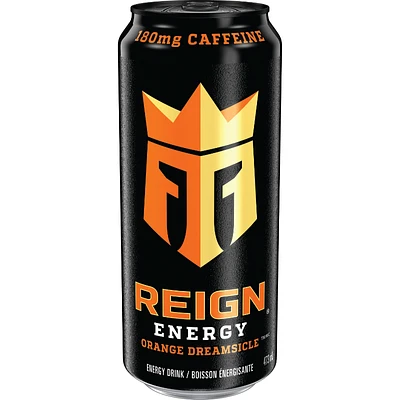Monster Reign Energy Drink with 180mg Caffeine - Orange Dreamsicle - 473ml