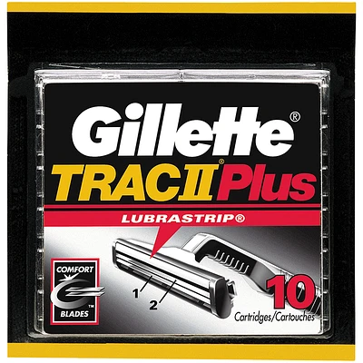 Gillette Trac II Plus Blades - 10s