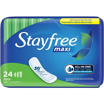 Stayfree Maxi Super Pads