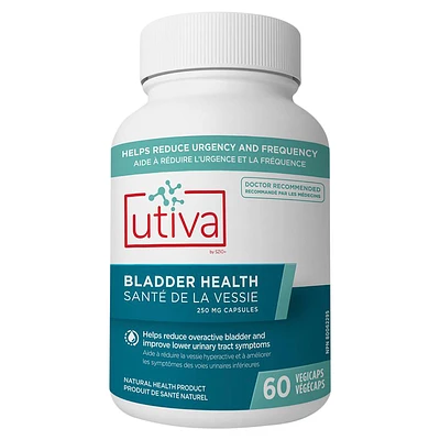 Utiva Bladder Health Vegetable Capsules - 60's