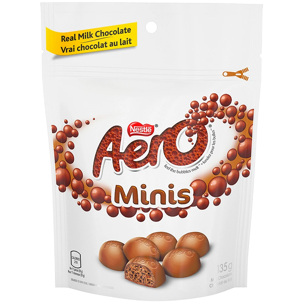 NESTLE Aero Milk Chocolate Minis - 135g