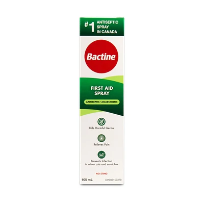 Bactine First Aid Spray - 105ml