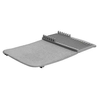 Umbra UDRY Mini Dish Drying Rack/Mat - Charcoal