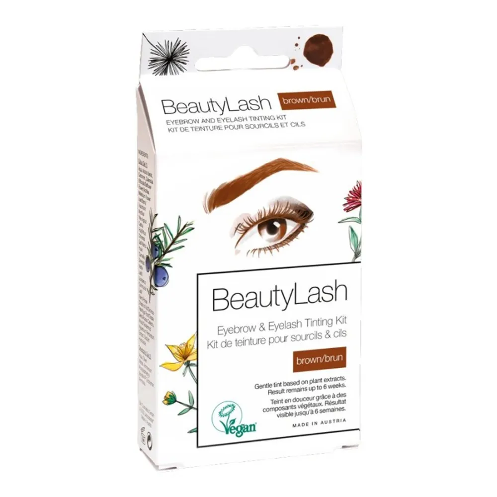 BeautyLash Eyebrow and Eyelash Tinting Kit - Brown