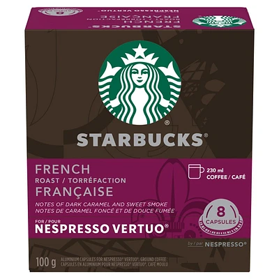 Starbucks Nespresso Vertuo - French Roast - 8s