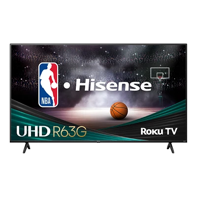 Hisense 75-in R6 Series Roku 4K ULTRA HD TV - 75R63G - Open Box or Display Models Only