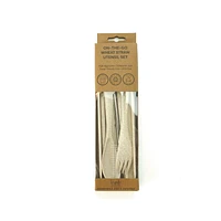 Krumbs On-The-Go Wheat Straw Utensil Set - Assorted - KKUTS24