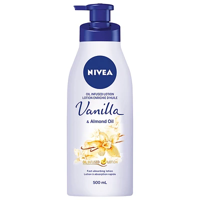 Nivea Oil Infused Lotion - Vanilla & Almond Oil - 500ml