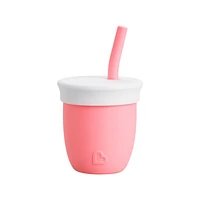 Munchkin C'est Silicone! Baby Cup - Coral - 118ml