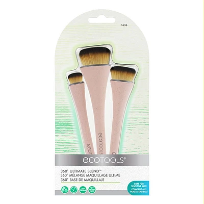 EcoTools 360 ULTIMATE BLEND Make-up Brush Set - 3 piece