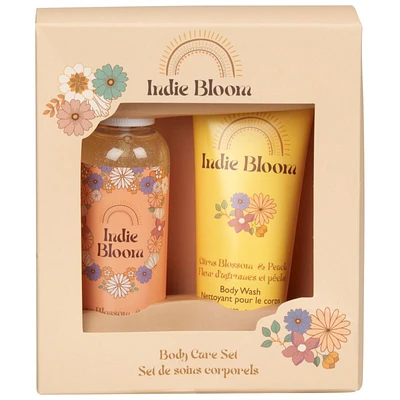 Indie Bloom Body Care Set - Citrus Blossom/Peach - 2 piece