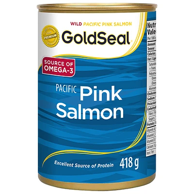 GoldSeal Wild Pacific Pink Salmon - 418g