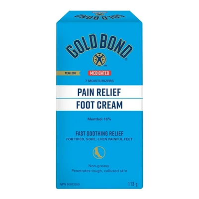 Gold Bond Medicated Pain Relieving Foot Cream - 113g
