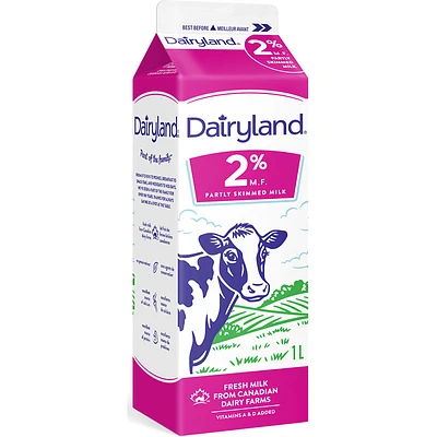 Dairyland Percent Milk