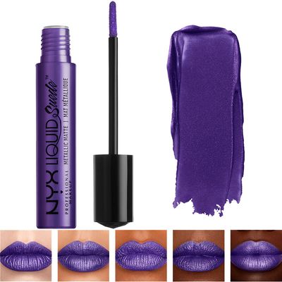NYX Professional Makeup Liquid Suede Metallic Matte Lipstick