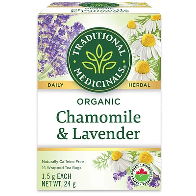 Traditional Medicinals Organic Tea - Chamomile and Lavender - 16's